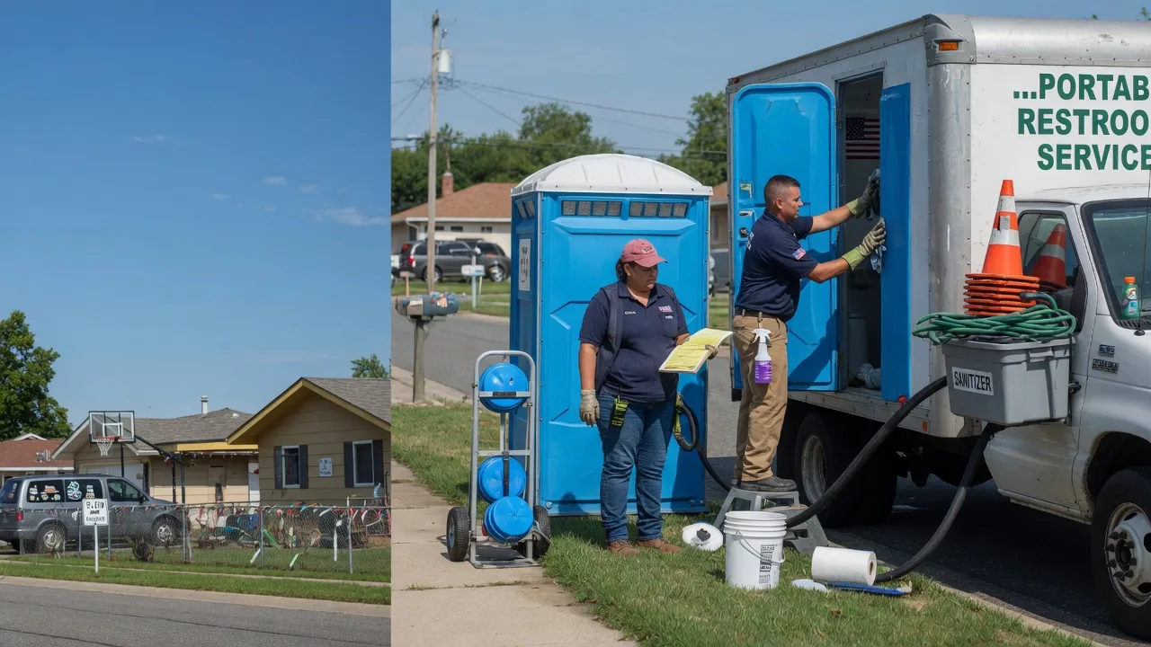 Portable Toilet Rental in James City, PA near me